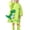 Green, variant on Krdevn Kids' Dinosaur Raincoat, Lightweight Hooded Waterproof Rain Jacket, Cute 3D Tail Rainwear for Outdoor Play,11-13 Years
