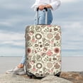 thumbnail image 7 of Susaid Squirrel In The Forest Print Elastic Washable Suitcase Cover with Hidden Zipper, Fits 18-32 Inch Luggage for Protection During Travel-X-Large, 7 of 7