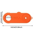 thumbnail image 2 of MVRLSH sous CAD 10! Jouet Trois en un : Outil Anti-Stress Multi-Texturé Orange avec Interaction Roue et Cadran, 2 of 4