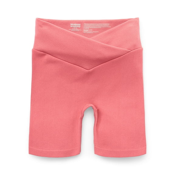 Weekend Academy Girls Seamless Biker Shorts, Sizes 4-18