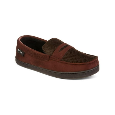 

Isotoner Mens Faux Suede Memory Foam Moccasin Slippers