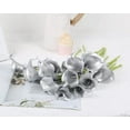 thumbnail image 2 of Silver Calla Lily Artificial Flowers, Silver Flowers for DIY Wedding Bouquets Centerpieces Bridal Shower Party Home Flower Arrangement Decorations (Silver), 2 of 5