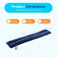 thumbnail image 4 of Sunnybay Microwave Heating Pad, 26x5 Inches, Moist Hot/Cold Neck & Shoulder Wrap, Plush Cover, FSA HSA Eligible, 4 of 10