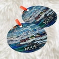 thumbnail image 3 of Nuuk Greenland Christmas Ornament, Ceramic, Acrylic - Polynesia Travel Souvenir, Seasonal Tree, Trip Keepsake 2025, Traveler Gift, Edition, Holiday Tree Decoration, 3 of 5