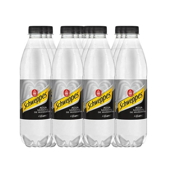 Pack de 12 Agua Mineral Schweppes Pet 237 ml