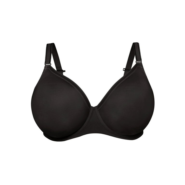 Fruit of the Loom Bra 38C Black 3 Way Convertible Underwire Padded Push Up  Size undefined - $22 - From Twisted