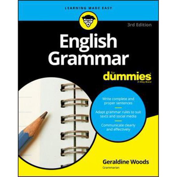 Pre-Owned English Grammar for Dummies (Paperback) 1119376599 9781119376590