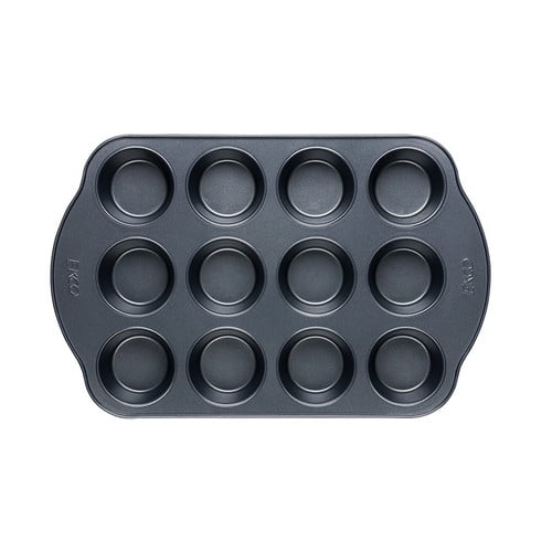 Molde para Muffin 12 Cavidades Ekco Baker’s Secret Antiadherente Gris