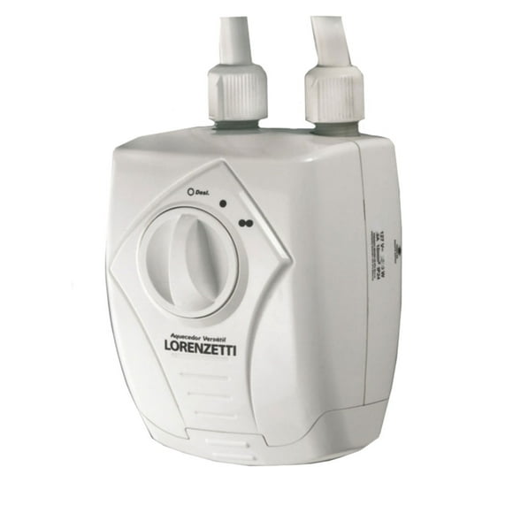 Regadera Lorenzetti Eléctrica Calentador / Versatil Lorenzetti Blanco