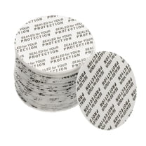 Uxcell 110Pack Foam Lid Liner, 36mm/1.42" PS Foam Resistant Tamper Pressure Sensitive Seal for Bottle Cap Liners Seals