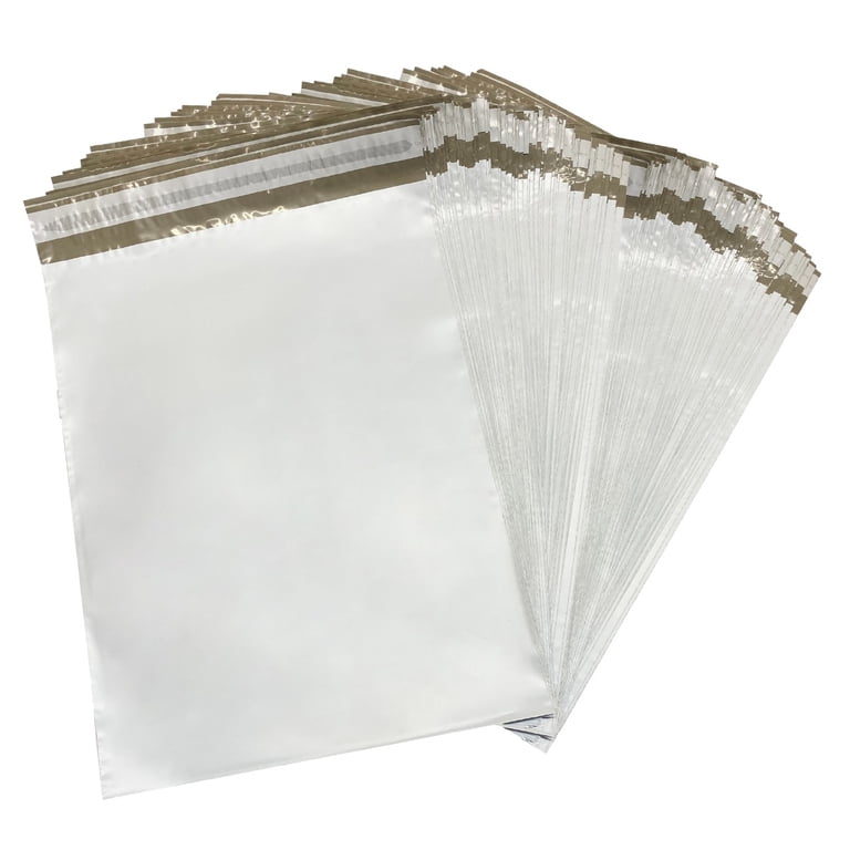 Starboxes, 100 Poly Mailers Bags 12x15.5, #4 Pouches Envelopes