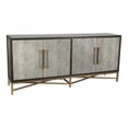 thumbnail image 4 of Moe's Home Mako Faux Leather Sideboard in Gray, 4 of 12