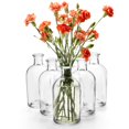 thumbnail image 4 of Jarrones Glass Bud Youeon de vidrio transparente, 16 unidades, 150 ml, 4 of 9