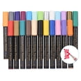 thumbnail image 5 of Acrylic paint markers 24 bright colors acrylic paint set, 5 of 5
