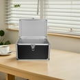 thumbnail image 4 of OFFIGAM Aluminum Alloy Toolbox with Reinforced Corners, Portable Tool Storage Box for, 4 of 7