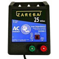 Zareba AC-Powered Low-Impedance 25-Mile-Range Electric Fence (Best Solar Electric Fence Charger)