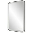 thumbnail image 6 of Uttermost Crofton Lighted Black Vanity Mirror 09861, 6 of 7