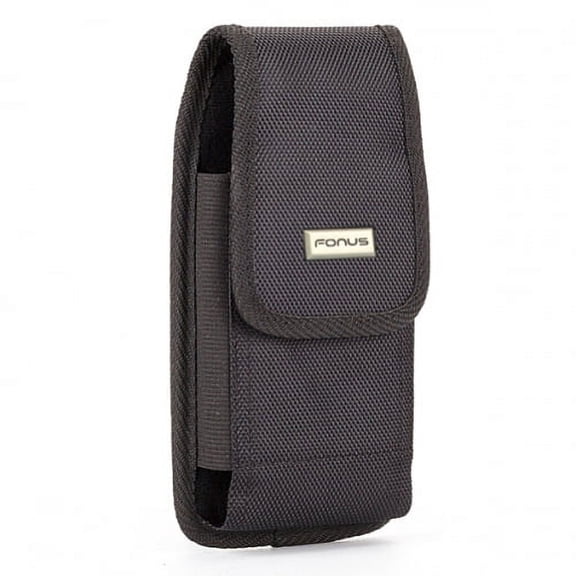 Case Belt Clip for Samsung Galaxy A10e - Swivel Holster Rugged Cover Pouch Carry Protective Black Canvas
