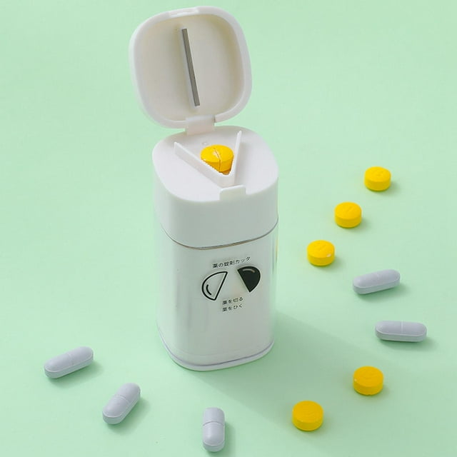 de pastillas portátil, para ocultar medicamentos en quatre en un, contenedor divisor, para tabletas, ,