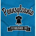 thumbnail image 2 of Pennsylvania Cute Bell Souvenir Men's Graphic T Shirt Tees Brisco Brands S, 2 of 6