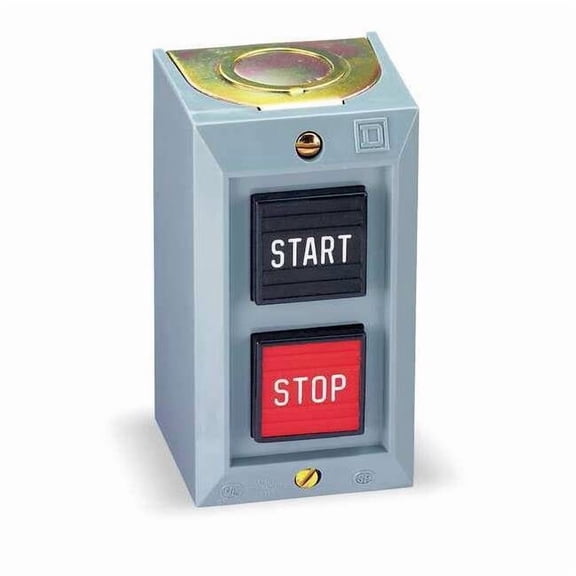 Square D Push Buttn Cntrl Station,Start/Stop,30mm 9001BG204