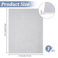 thumbnail image 2 of 6061 T651 Aluminum Sheet Metal 8.1x6.1 Inch Aluminum Plate Covered with Protective Film 5mm Thick Flat Plain Rectangle Plate for Lndustry Crafting Mechanical Cutting DIY, 2 of 5