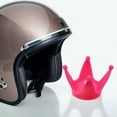 thumbnail image 2 of 3Pcs Pink Rubber Crown Helmet Decoration for Snowboard Helmet Decor Suction Cup, 2 of 8