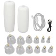 thumbnail image 2 of Electric Cupping Therapy Set USB Rechargeable Strong Suction Vacuum Cupping Scraping Machine with 12 Cups, 2 of 5