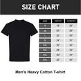 thumbnail image 2 of Gildan Heavy Cotton Men T-Shirt, Short Sleeve Crew Neck Classic Fit, Black, 12 Pack Blank Tee, 5XL, 2 of 6