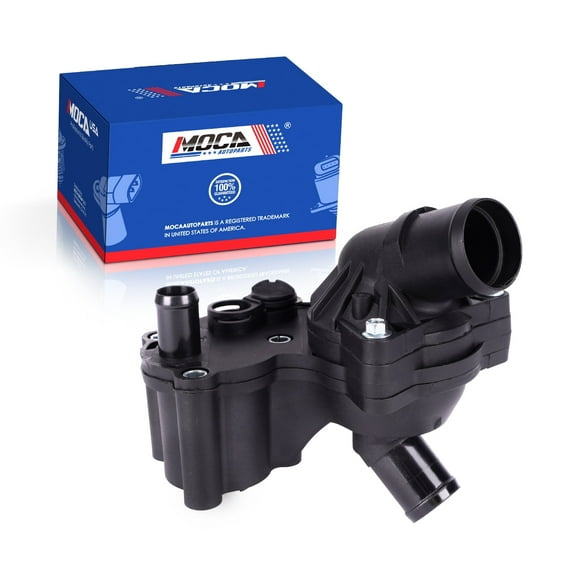 MOCA AUTOPARTS Coolant Thermostat Housing Assembly Fit for 2005-2010 Ford Mustang 4.0L