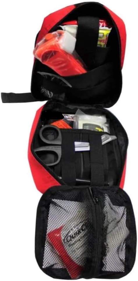 School Health - Advanced Trauma Kit, First Aid Kit, Stop The Bleed, Combat Wound Care Kit, for First Aid Response Bleeding Control