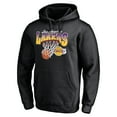 thumbnail image 2 of Men's Black Los Angeles Lakers Balanced Floor Pullover Hoodie, 2 of 3