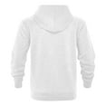 thumbnail image 5 of VNKIDY Men's Sweatshirts Hooded Half Button Hooded Knit Fashion Hoodie Male Long Sleeve Solid Color Pullover Autumn Winter Streetwear Relaxed Fit, 5 of 5
