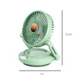 thumbnail image 3 of USB Desk Fan With Night Light,3 Speed Adjustable Table Fan,Quiet Office Bedside Fan,Portable USB-Powered Cooling Fan,Multi-Angle Desktop Fan For Home Computer Study Holiday Gifts, 3 of 8