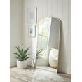 thumbnail image 3 of Better Homes & Gardens 30x60 Gold Arched Large Full-Length Floor Mirror for Bedroom or Entryway, 3 of 6