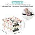 thumbnail image 5 of Valentine's Day Travel Portable Square Jewelry Display Case: Storage Solution for Rings, Earrings, Necklaces, Bracelets, and More! Ideal for Girls and Women: Jewelry Stand, Display, and Box in One, 5 of 6