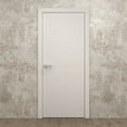 thumbnail image 3 of Interior Solid French Door 24 x 96 inches | Ego 5000 Painted White Oak | Single Regular Panel Frame Handle | Bathroom Bedroom Modern Doors, 3 of 5