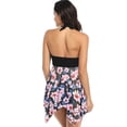 thumbnail image 2 of Plus Size Sexy Mesh Skirt Split Ladies Halter Bikini Swimsuit Two Piece, 2 of 4
