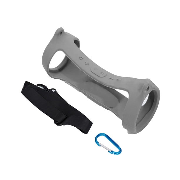 Yuarrent Funda de altavoz Funda de silicona Funda de almacenamiento inalámbrica a prueba de golpes Funda a prueba de polvo Reemplazo para Charge 5 Cubiertas para muebles de jardín Gris-plata Yuarrent HA039476-05