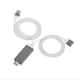 thumbnail image 2 of Cable De Teléfono A De 3 Colores Para Interfaz IOS Adaptador AV Digital 1080P Plug Play Para IOS, 2 of 7
