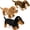 3Pcs-Dachshund, variant on Muiteiur 3Pcs Sloth Stuffed Animal 15.7" Sloth Plush Toy with Velcro on Hands