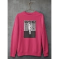 thumbnail image 3 of Abstract Man Techno Style Sweatshirt Men -Image by Shutterstock, Male XX-Large, 3 of 4