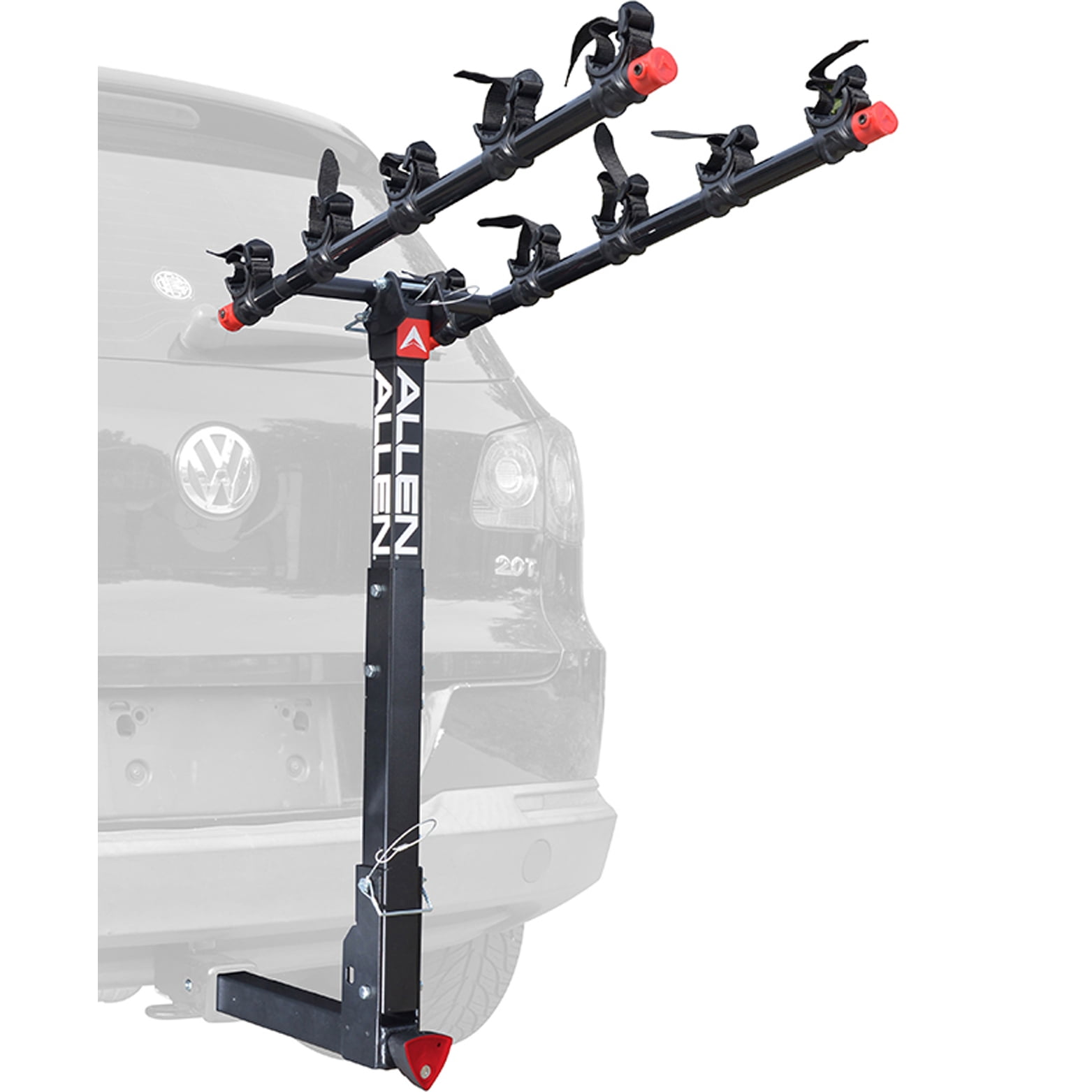 Allen Sports Deluxe 5-Bike Hitch Mount Rack with 2-Inch Receiver 
