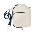 thumbnail image 2 of jinwen Pickleball Racket Cover Shoulder Bag Pouch Racket Case for Practice Training White, 2 of 9