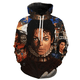 thumbnail image 3 of Nueva sudadera con capucha de otoño para hombre, con estampado 3D de Michael Jackson, superestrella mundial, tendencia urbana de hip hop, ropa para hombre de gran tamaño, 3 of 5