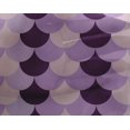 thumbnail image 4 of oneOone Georgette Viscose Purple Fabric Scales Geometric Sewing Craft Projects Fabric Prints By Yard 42 Inch Wide, 4 of 4