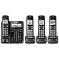 thumbnail image 1 of Panasonic Téléphone Sans Fil Extensible 4 Combinés avec Blocage d'Appel et Répondeur, 1 of 1