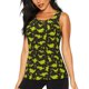 thumbnail image 1 of Balery Cute Dinosaurs (2) Camiseta sin mangas estampada ligera para mujer, tops de entrenamiento sin mangas, camisetas de yoga transpirables de secado rápido.-Medium, 1 of 7