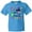 Pacific Blue, variant on Inktastic 100 Days of School Pastel Stars Youth T-Shirt