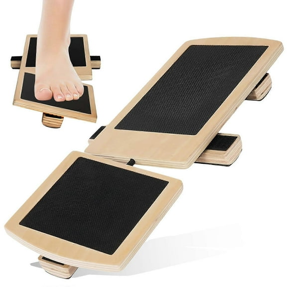 Single leg balance board, foot strengthener for sprained ankle, stability exercise